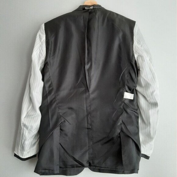 BANANA REPUBLIC 100% Wool Tailored Fit Blazer Jacket Gray Men's Sz 42 R - Picture 11 of 15